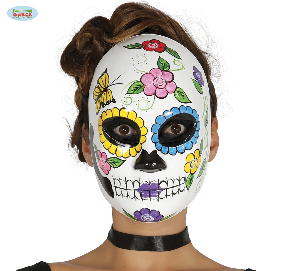 MASCARA ""DIA DE LOS MUERTOS"" MUJER