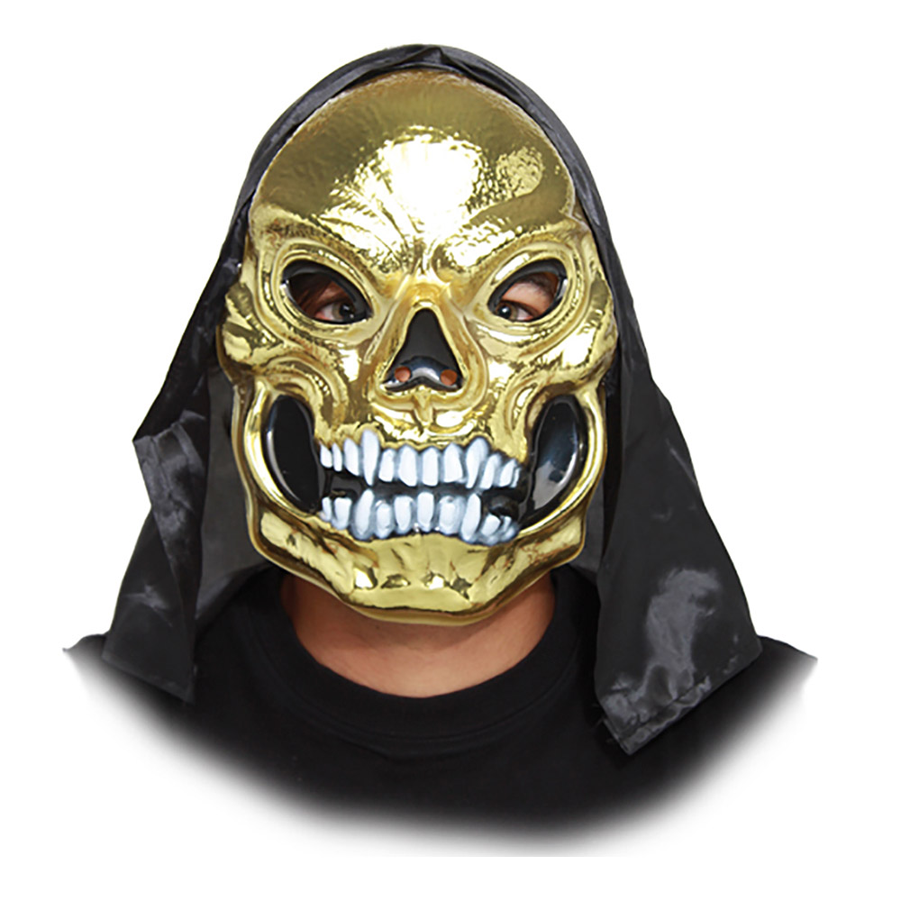 MÁSCARA CALAVERA (Dorada y Plateada)