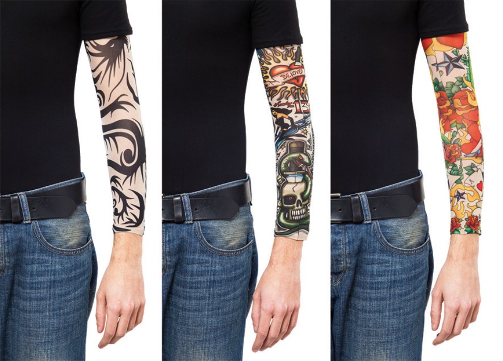 Par mangas tatuaje (3 modelos surtidos)