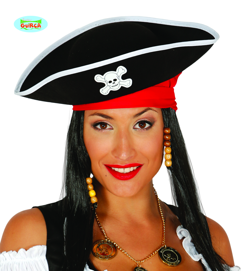 SOMBRERO FIELTRO PIRATA