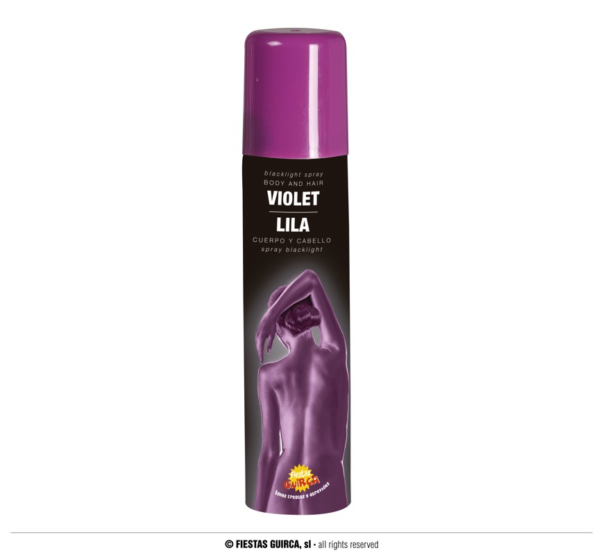 SPRAY CUERPO Y CABELLO LILA