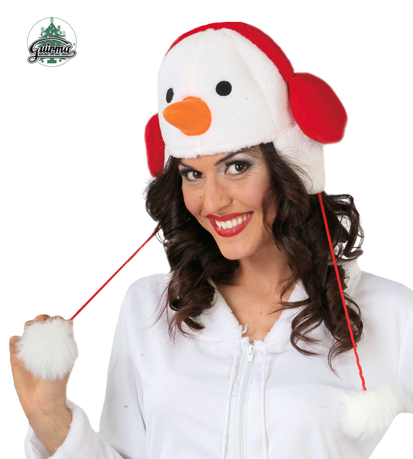 ,GORRO  MUÑECO NIEVE