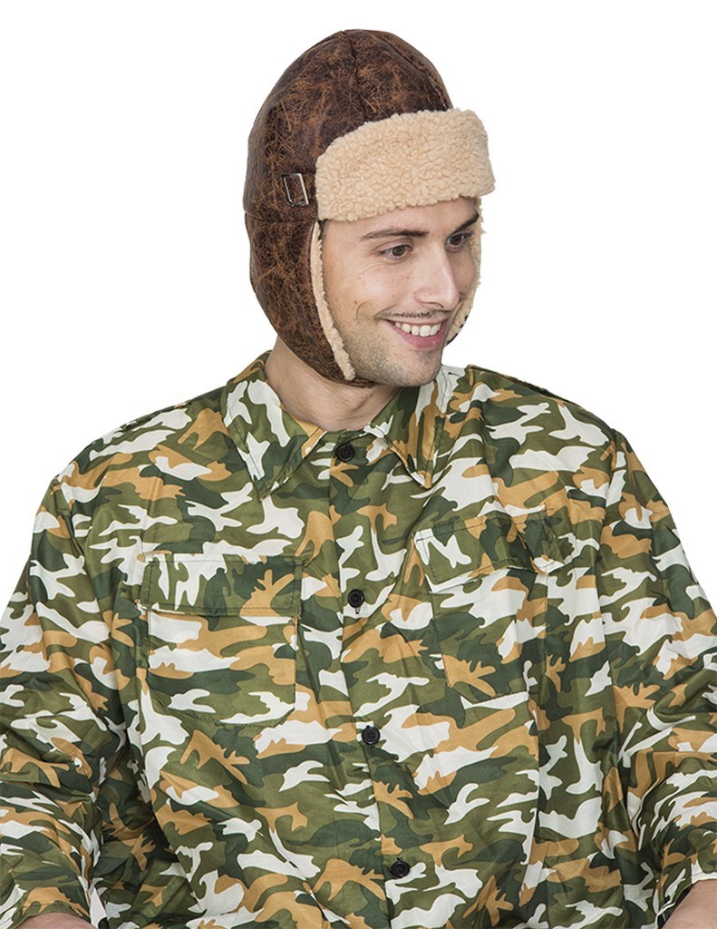 GORRO DE PILOTO CON GAFAS