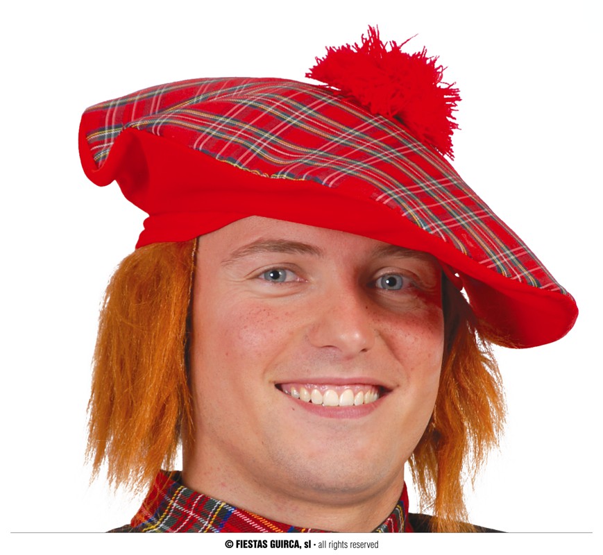 SOMBRERO ESCOCES CON PELO