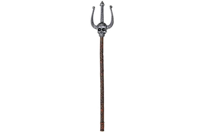 Tridente calavera 90 cm