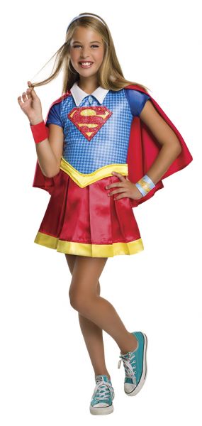 DISFRAZ SUPERGIRL SHG DELUXE INF