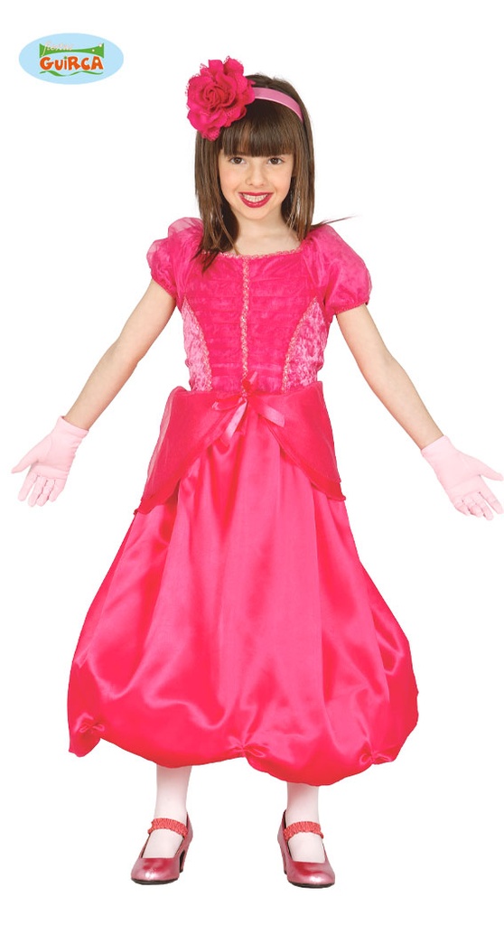 PRINCESA ROSA INFANTIL 3-4 AÑOS