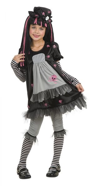 DISFRAZ BLACK DOLLY INF M