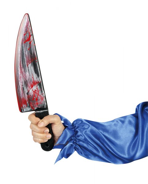 CUCHILLO DESTRIPADOR SANGRIENTO 40 CM