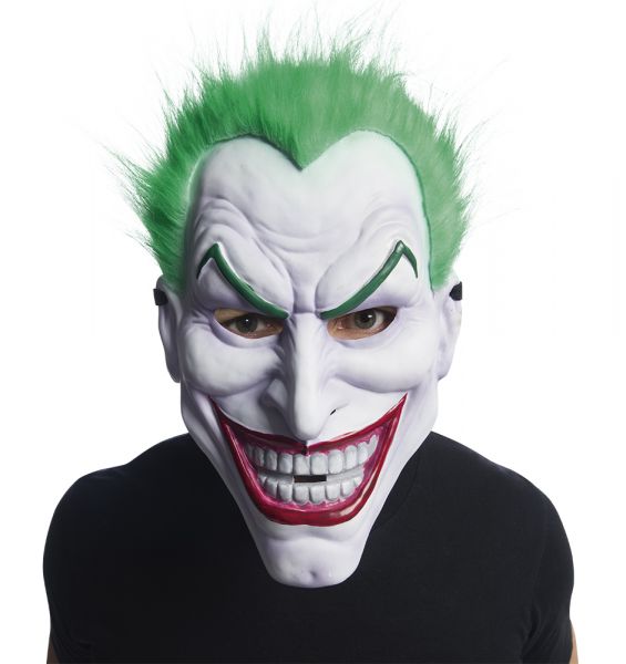 MASCARA JOKER PVC CON PELO