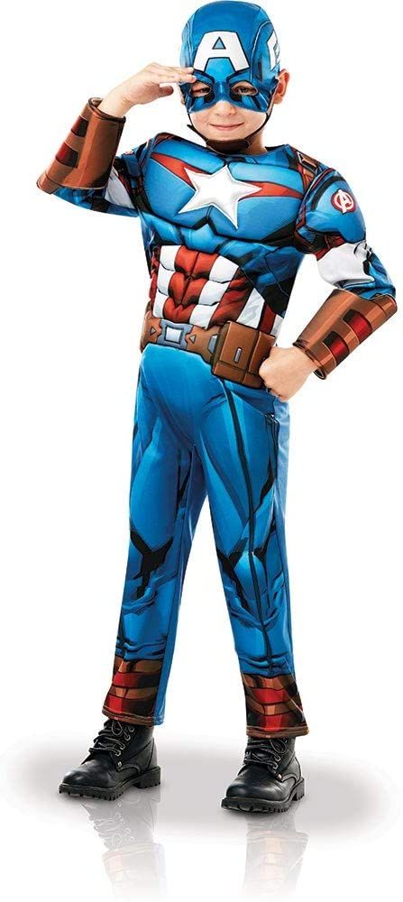 CAPITAN AMERICA DELUXE INF T-L (7-8 años)