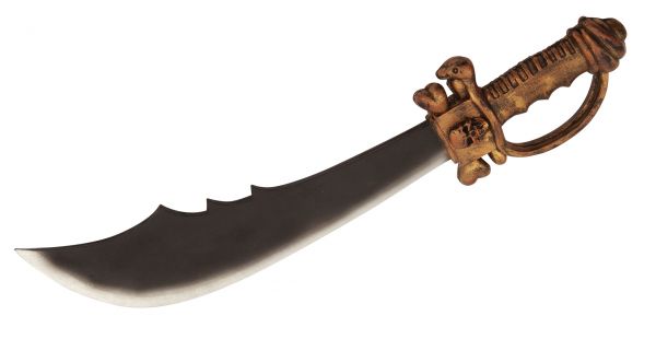 ALFANJE-ESPADA PIRATA DE LUXE 56 CM