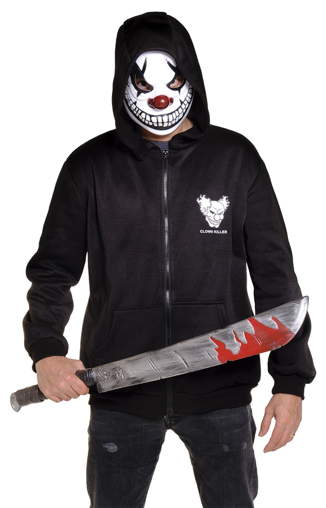 DISFRAZ CLOWN KILLER(SUDADERA+MASCARA)AD