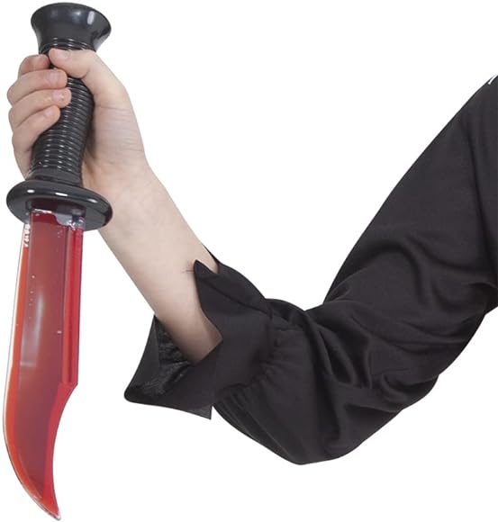 CUCHILLO CON SANGRE 33CM