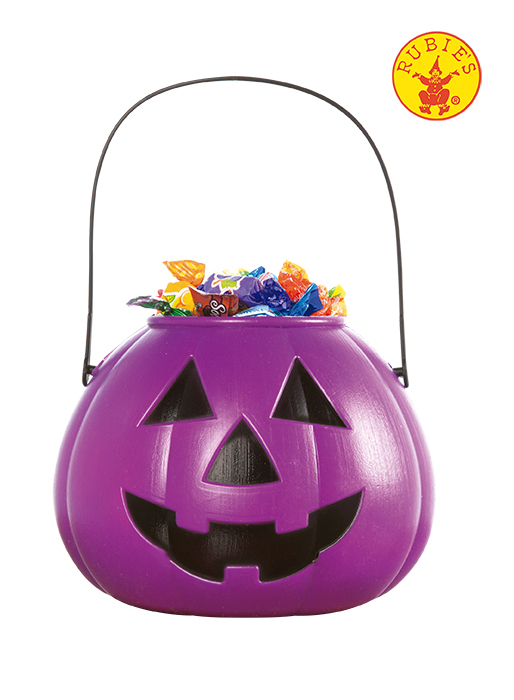 PORTACARAMELOS  CALABAZA LILA