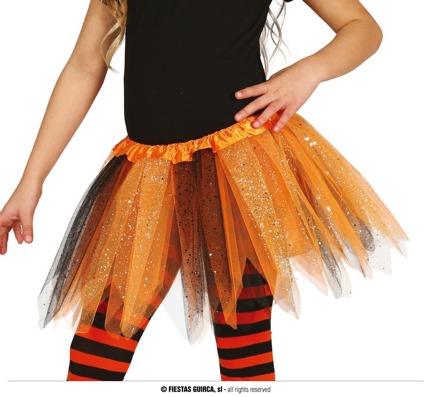 TUTU BRILLANTE NARANJA