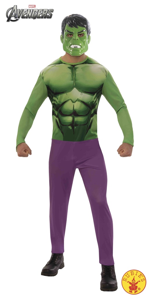 DISFRAZ HULK OPP AD +14 años