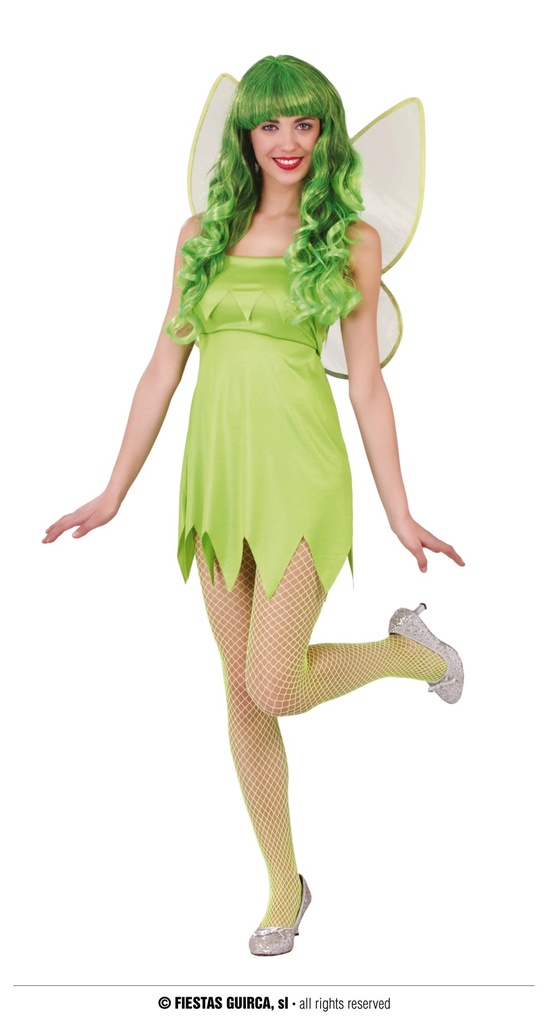HADA VERDE ADULTA T-S
