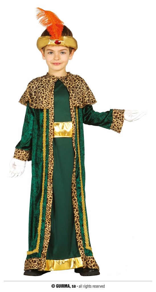 REY MAGO NEGRO INFANTIL 5-6 AÑOS