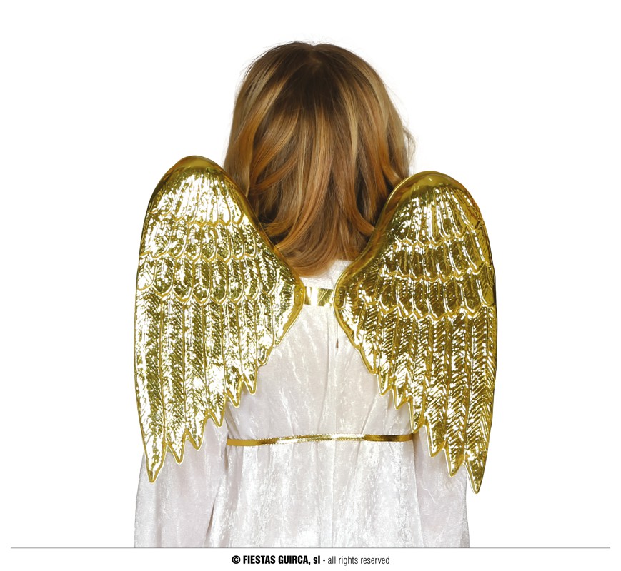 ALAS INFANTILES ORO 45 CMS.