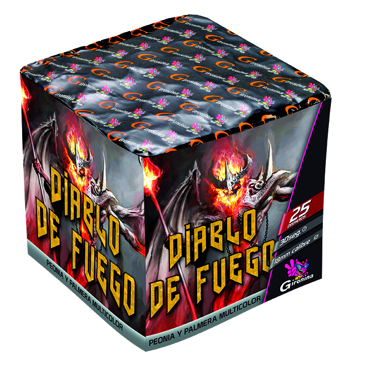 BATERIA DIABLO DE FUEGO 25disp 20mm