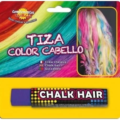 BLISTER BARRA COLOR PELO.  LILA