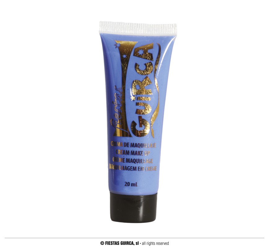 BLISTER TUBO MAQUILLAJE  20 CC.AZUL OSCU