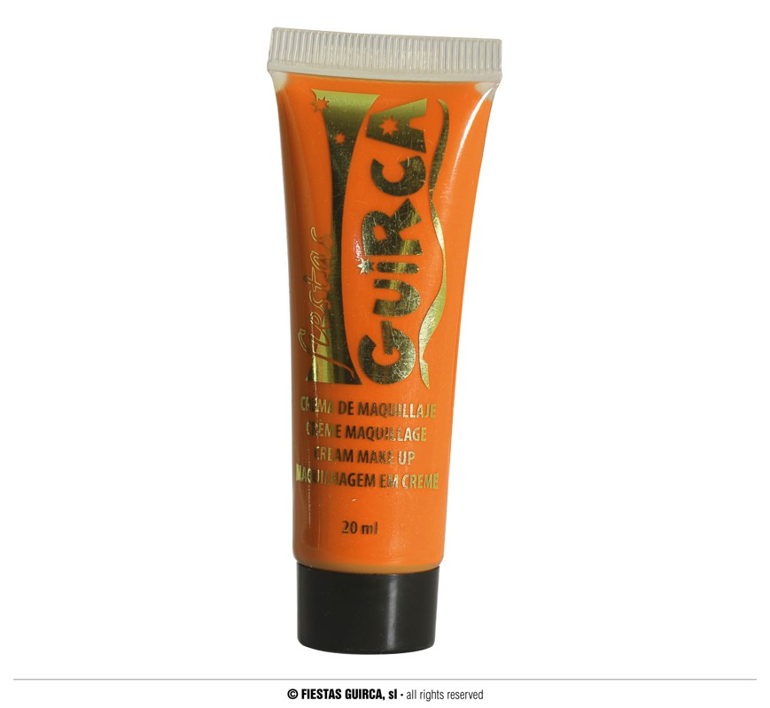 BLISTER TUBO MAQUILLAJE  20 CC.NARANJA