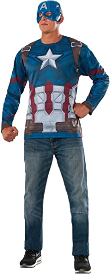 CAMISETA CAPITAN AMERICA AD