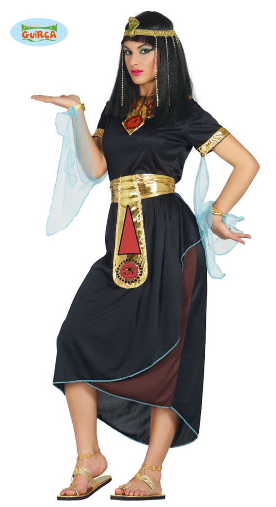 CLEOPATRA NEGRA ADULTA TALLA L
