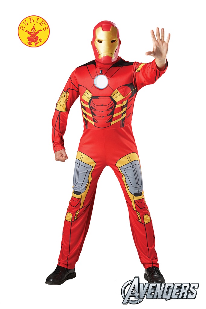 DISFRAZ IRON MAN MUSCULOSO AD