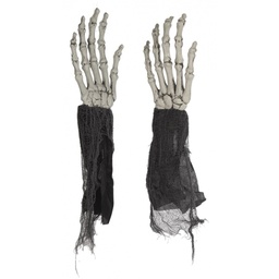 [010583] Manos esqueleto pl stico 2 udes. 60x19x8