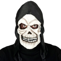 [4597K] MÁSCARA CALAVERA CON CAPUCHA