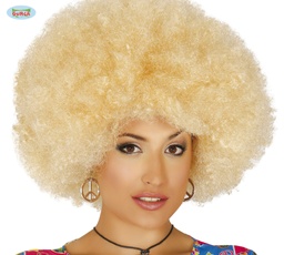 [4007] PELUCA AFRO RUBIA EXTRA