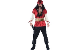 [706059-T04-0000] PIRATA CHICO ROJO T-4
