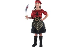 [706046-T01-0000] PIRATA NIÑA ROJA T-1