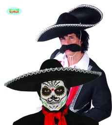 [13944] SOMBRERO MEJICANO FIELTRO 55 CMS.