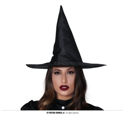 [13217] SOMBRERO BRUJA NEGRO