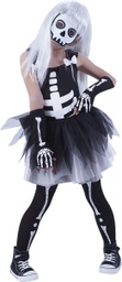 [S8413-M] DISFRAZ ESQUELITA TUTUWEEN INF - M