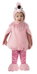 [700792-T] DISFRAZ FLAMINGO ROSA BEBE 2-24MS