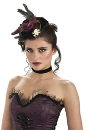 [48908] MINI SOMBRERO CON CALAVERA