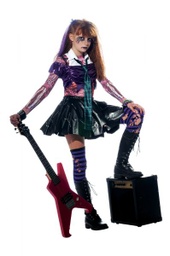 [881386-M] DISFRAZ ROCKERA ZOMBIE INF
