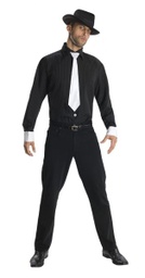 [880570] DISFRAZ CAMISA GANGSTER C/SOMBRERO Y CORB