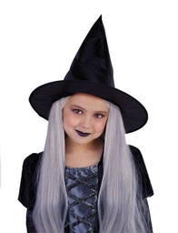 [1785] SOMBRERO BRUJA INFANTIL CON PELO
