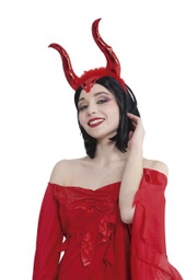[S4416] DIADEMA MALVADA ROJA