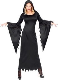 [01643] REINA GÓTICA (VESTIDO CON CAPUCHA) L