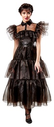 [1000853-M] DISFRAZ WEDNESDAY RAVE'N DELUXE ADULTO talla M
