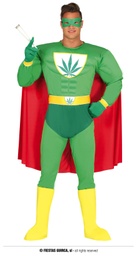 [88275] SUPERHEROE MARIHUANA ADULTO T-M