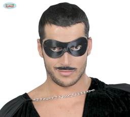 [12444] ANTIFAZ PIERROT NEGRO