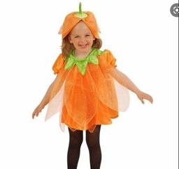 [4924Z] CALABAZA"" (vestido, tocado)